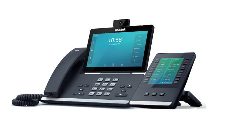 億聯(lián)EXP50-T5系列話機(jī)專屬彩屏擴(kuò)展臺(tái)