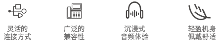 頭戴式專業(yè)級話務(wù)耳機(jī)